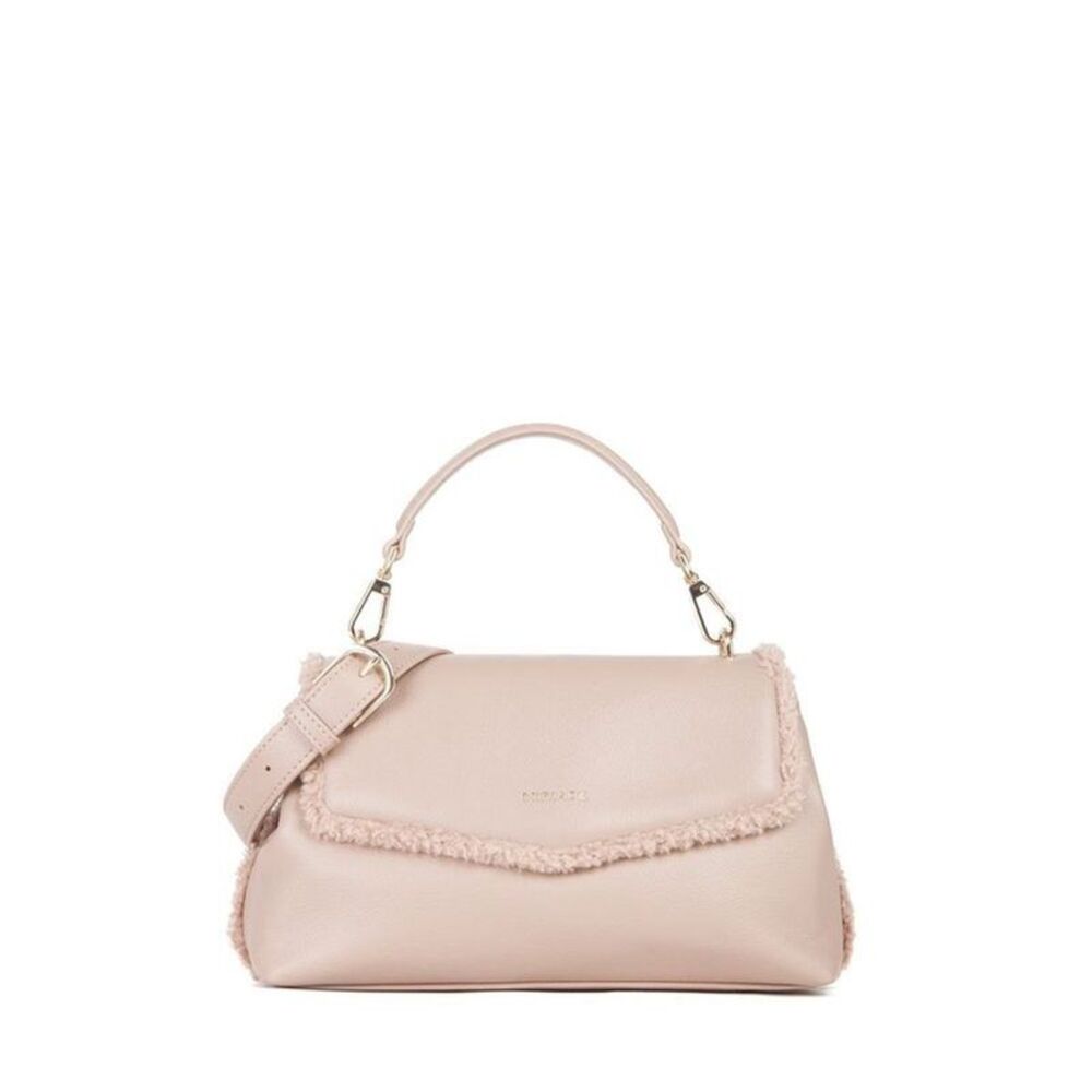 MIRIADE Beige Polyester Shoulder Women's Bag